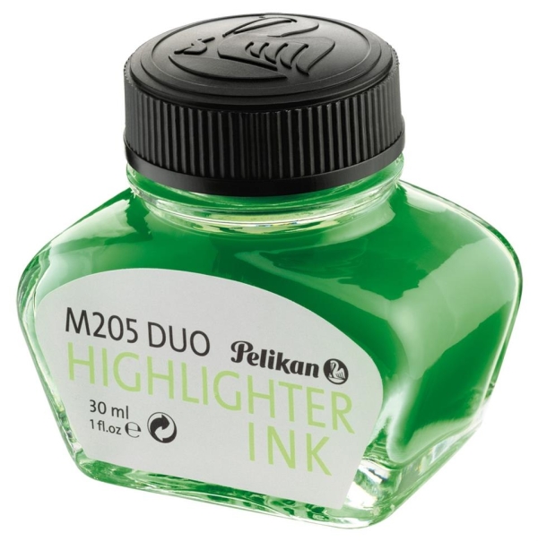 KOROSTUSKYNÄ MUSTE M205 30 ML VIHREÄ PELIKAN