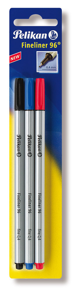 KUITUKÄRKIKYNÄ 3 KPL VÄRILAJITELMA PELIKAN