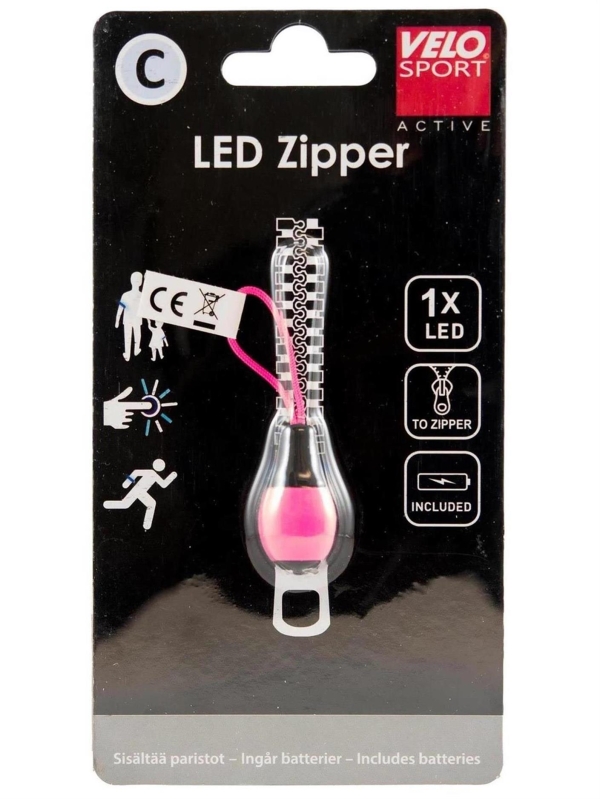 Velo Sport C led vetoketjuvedin pinkki