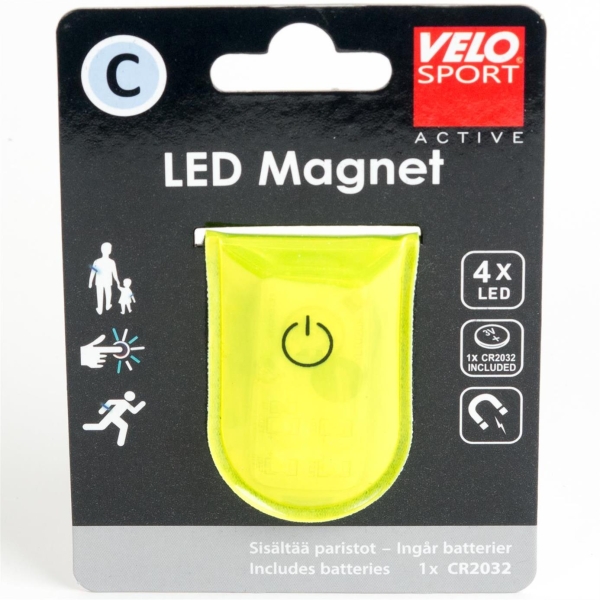 Velo Sport C led magneetti 4led keltainen