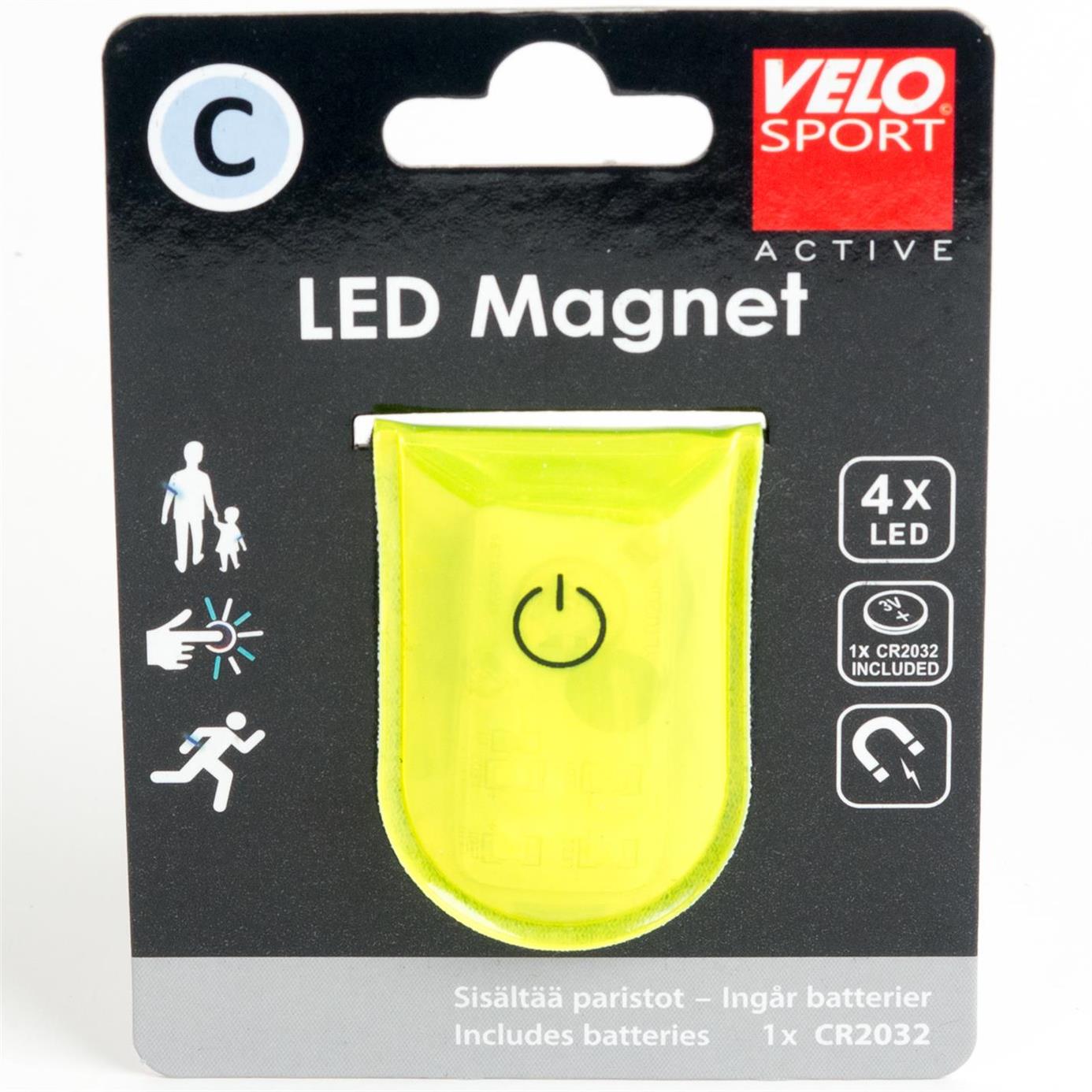 Velo Sport C led magneetti 4led keltainen