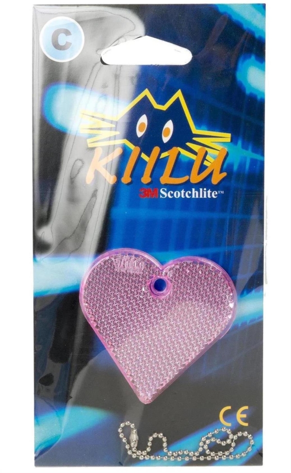 Kiilu C sydän tumman punainen kova