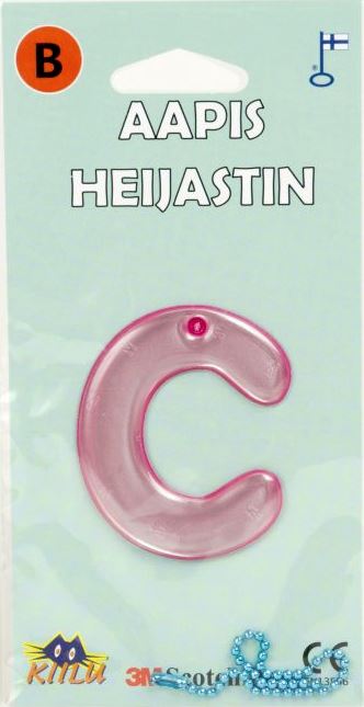 Kiilu B Aapis C Heijastin