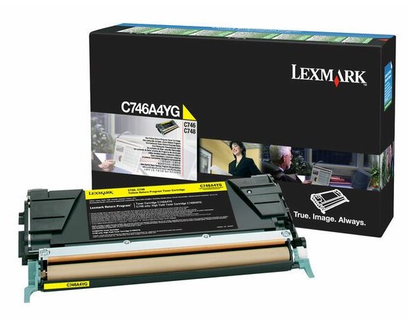 Lexmark C746/C748 keltainen 7K