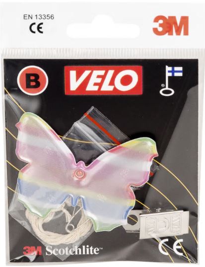 Heijastin Velo 3M B Perhonen lajitelma