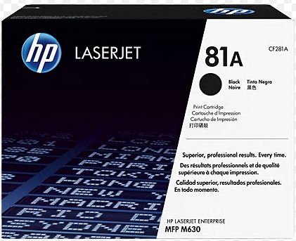 Laserkasetti CF281A 81A Musta, 10,5K