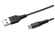 Celly data- ja latauskaapeli light nylon 0,25m bk