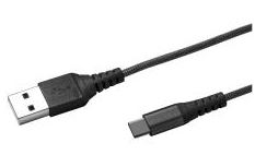Celly data- ja latauskaapeli type-c nylon 0,25m