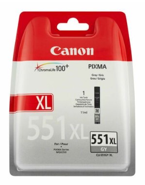 Canon Mustepatruuna CLI-551XL 11 ml grey