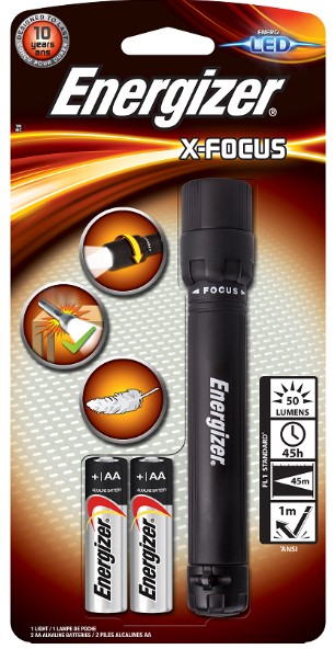 Taskulamppu Energizer Led X-Focus, 2xAA - Image 2
