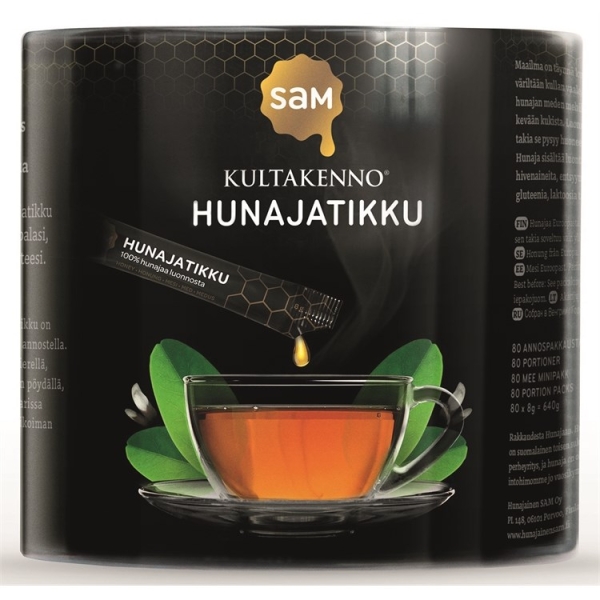 Sam hunajatikku 80x8g