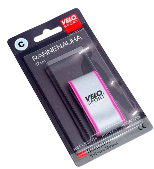 Velo Sport C Ranneke heijastin Pinkki