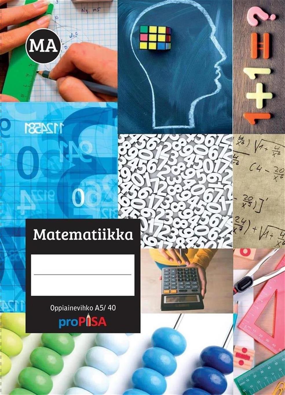 Oppiainevihko A5/40 Matematiikka