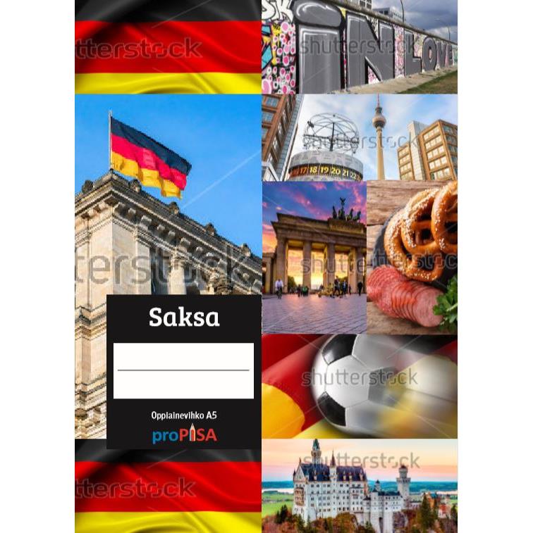 Oppiainevihko A5/40 Saksa