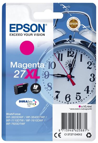 Epson Mustepatruuna 27 XL magenta