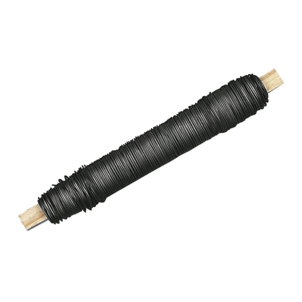 Metallilanka askarteluun, 0,65mm ø , pussissa 100g musta Rayher