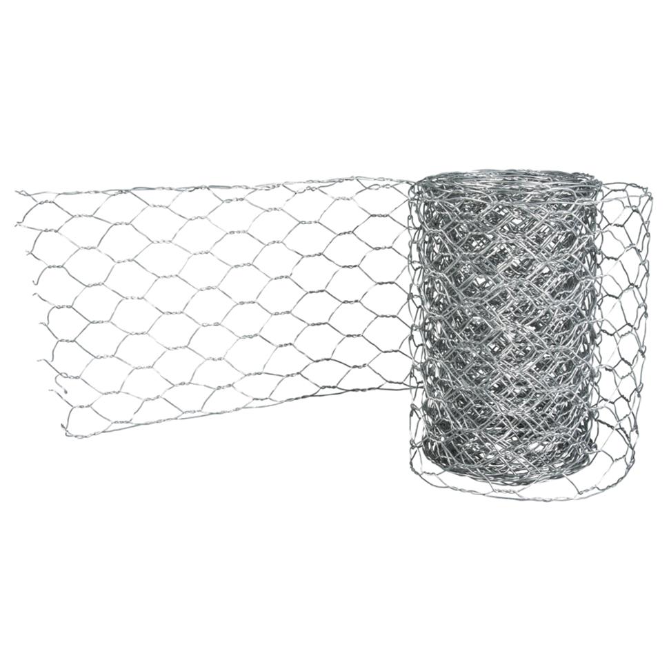 Kanaverkko askarteluun 21,5cm, pussissa 1.22m platina Rayher
