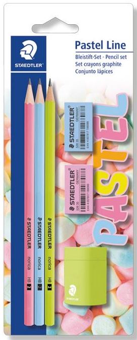 Koulusetti 6-os Pastel line Staedtler