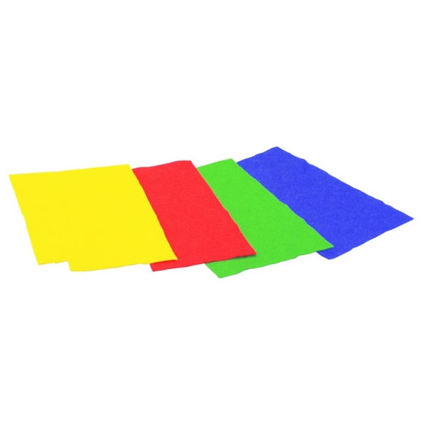 Huopa-arkki 10 kpl 20x30cm, 0,8-1 mm turkoosi Rayher