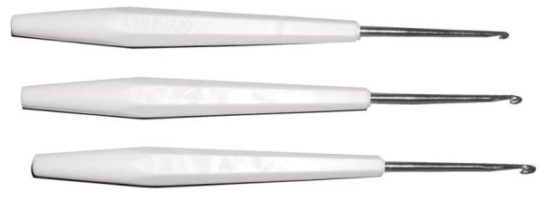 VIRKKUUKOUKKU lajitelma 3 kpl, 2,8mm, 2,4mm ja 1,8mm