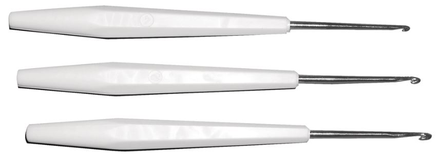 VIRKKUUKOUKKU lajitelma 3 kpl, 2,8mm, 2,4mm ja 1,8mm