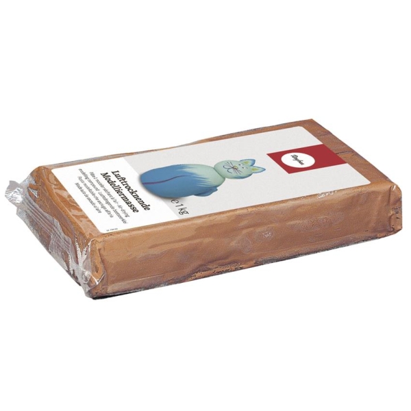 Muotoilusavi itsekovettuva 1kg punertava Rayher