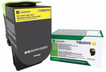 Lexmark CS/CX317/417/517 keltainen 3K