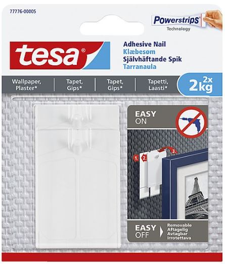 LIIMAUTUVA NAULA 2KG TAPETTI, 2 kpl/pkt