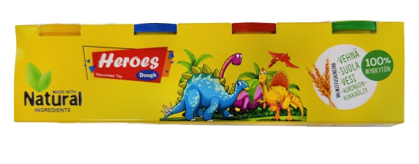 Muovailutaikina 4 kpl mini Play-Dough