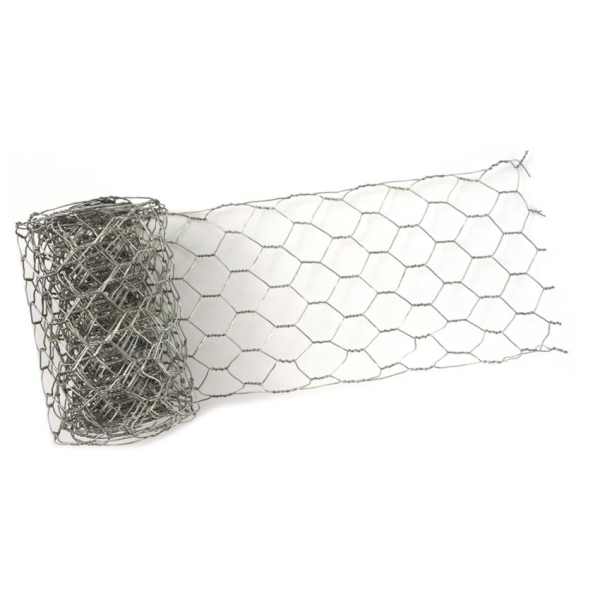 Kanaverkko askarteluun leveys 10cm pussissa 2,45 m platina Rayher