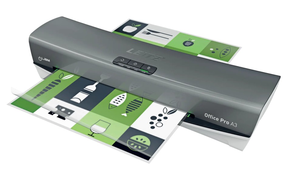 Laminointilaite iLAM A3 hopea, Leitz, Office Pro