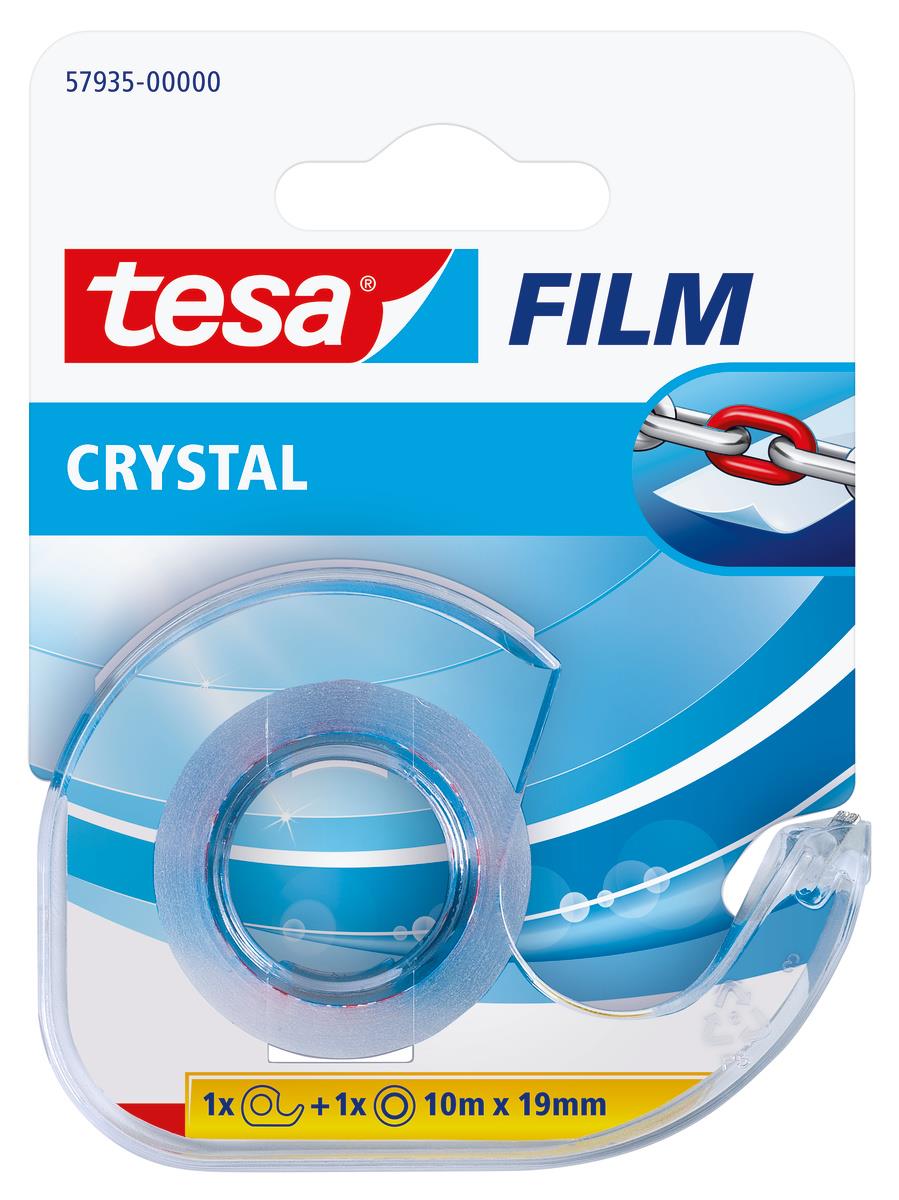 TEIPPI 10MX19MM KATKOJALLA TESA FILM CRYSTAL