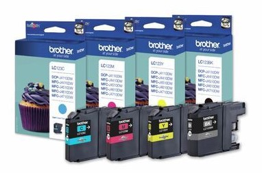 Värikasetti Inkjet Brother LC123 multipack