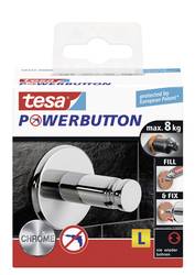 SEINÄKOUKKU UNIVERSAL LARGE hopea POWERBUTTON TESA