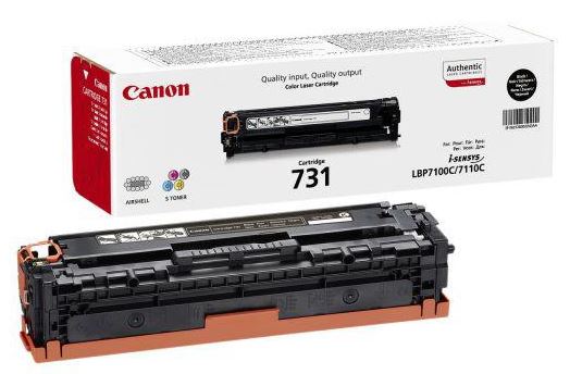 Värikasetti Laser Canon 731 musta