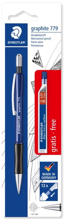 LYIJYTÄYTEKYNÄ 0.5 MM 779 + LYIJYT STAEDTLER