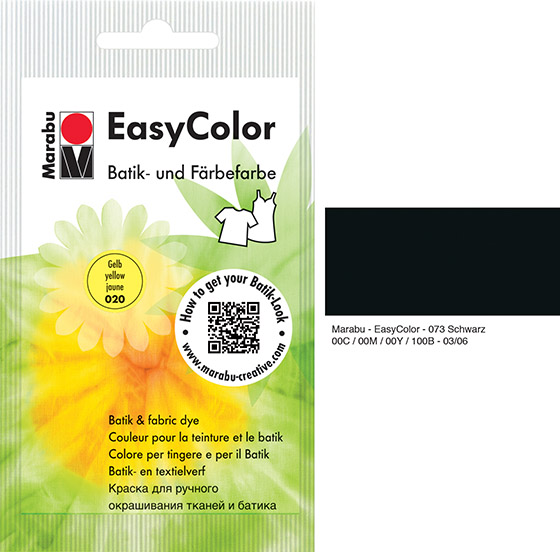 MARABU EASYCOLOR BATIIKKIVÄRI MUSTA 25G