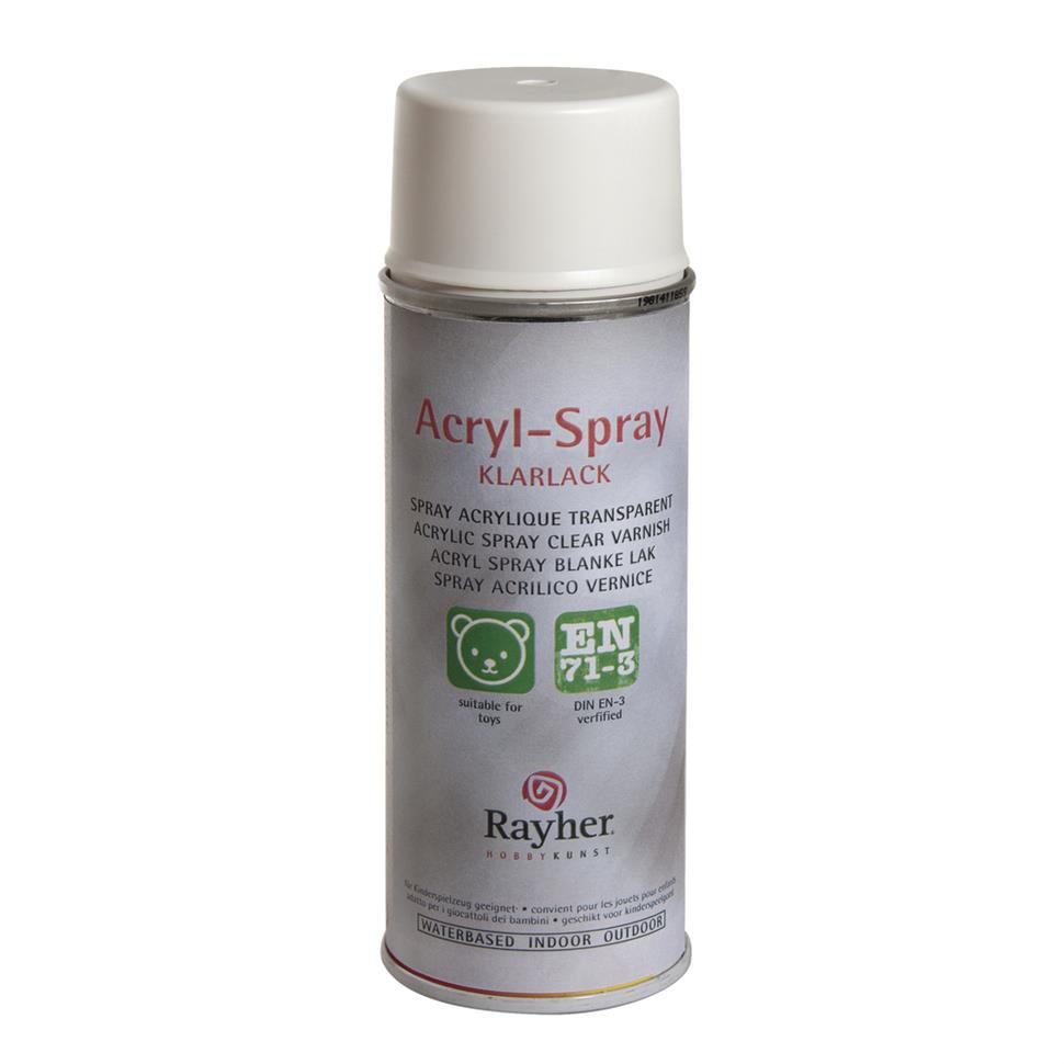 Akryylimaali spraypurkki 200 ml valkoinen Rayher