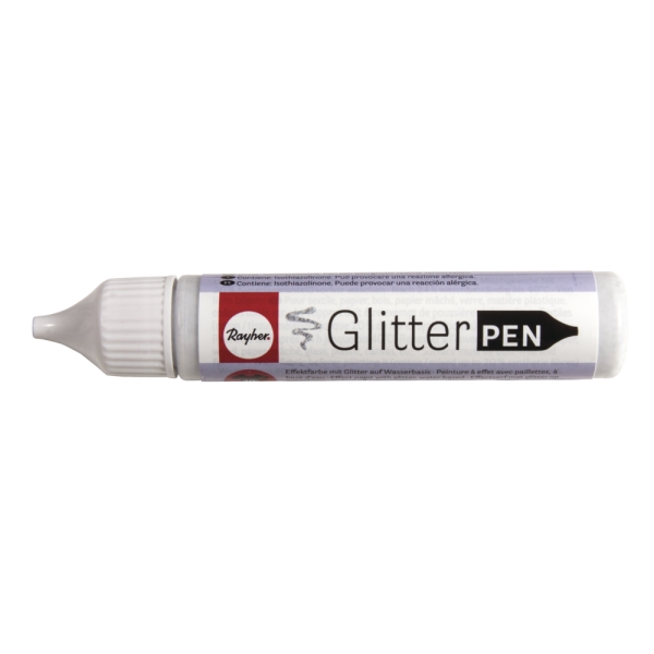 Glitterliimakynä 28ml crystal Rayher