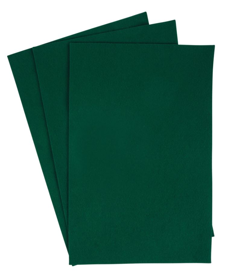 Huopa-arkki 10 kpl 20x30cm, 0,8-1 mm vihreä Rayher - Image 2