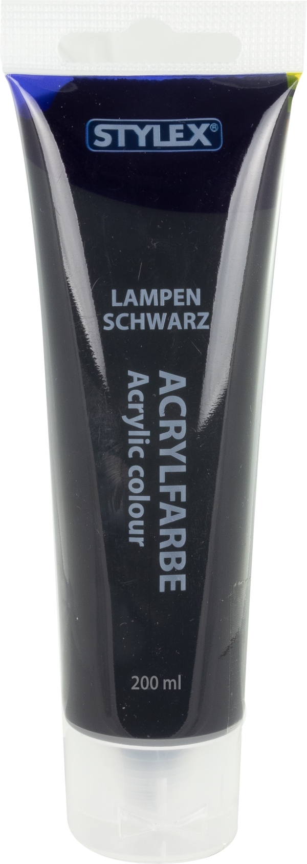 AKRYYLIVÄRI 200ml musta STYLEX