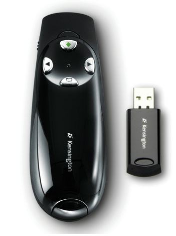 Esitysohjain/laserosoitin Kensington Expert, langaton