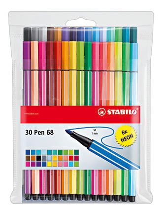 Stabilo Pen 6830-1 /24+6 neon