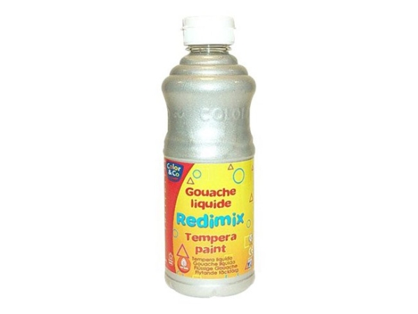 VALMISVÄRI HOPEA METALLIVÄRI 500 ML L&B