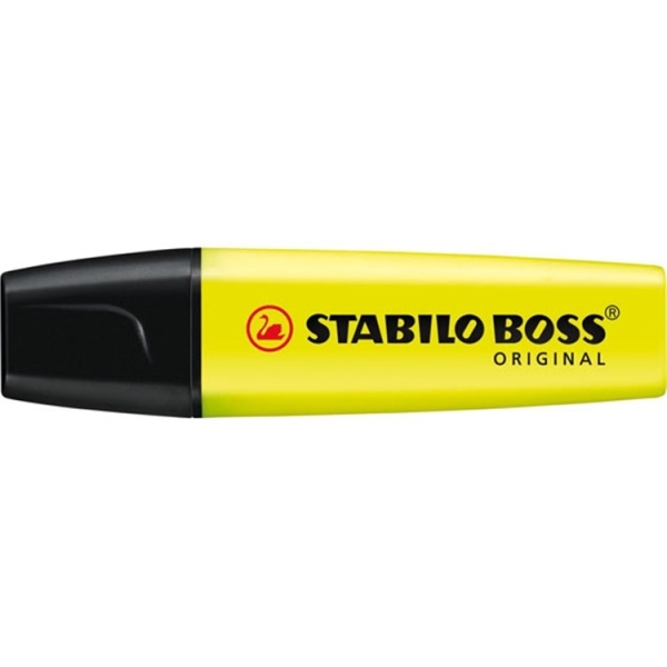 STABILO KOROSTUSKYNÄ BOSS KELTAINEN IRTO