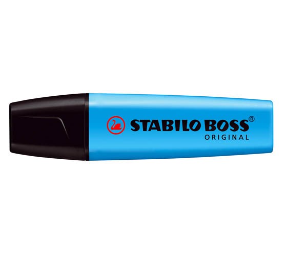 STABILO KOROSTUSKYNÄ BOSS SININEN IRTO