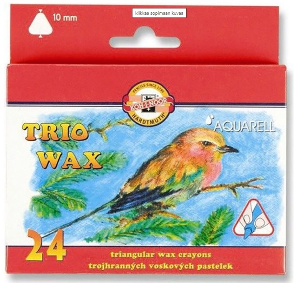 AKVARELLILIITU 10 MM LAJITELMA /24 KPL