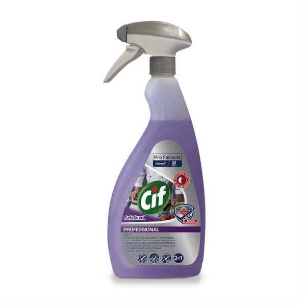 PUHDISTUSAINE 2-IN-1 CIF PROFESSIONAL 750 ML