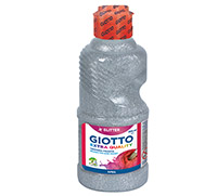 ASKARTELUVÄRI GIOTTO GLITTER PAINT HOPEA 250ML