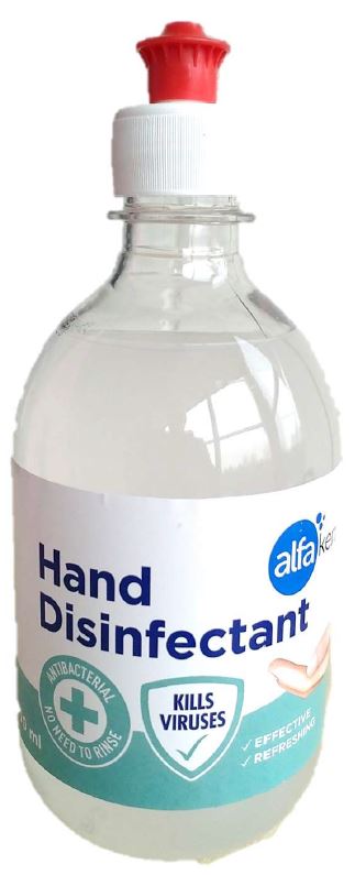 KÄSIDESI 500 ML PULLO, BIO-etanoli